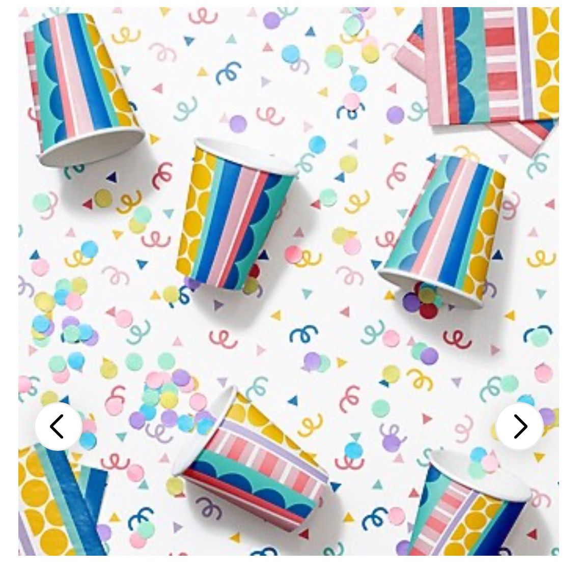 Creative Converting Party Patterns Birthday Paper Cups 9oz 8ct