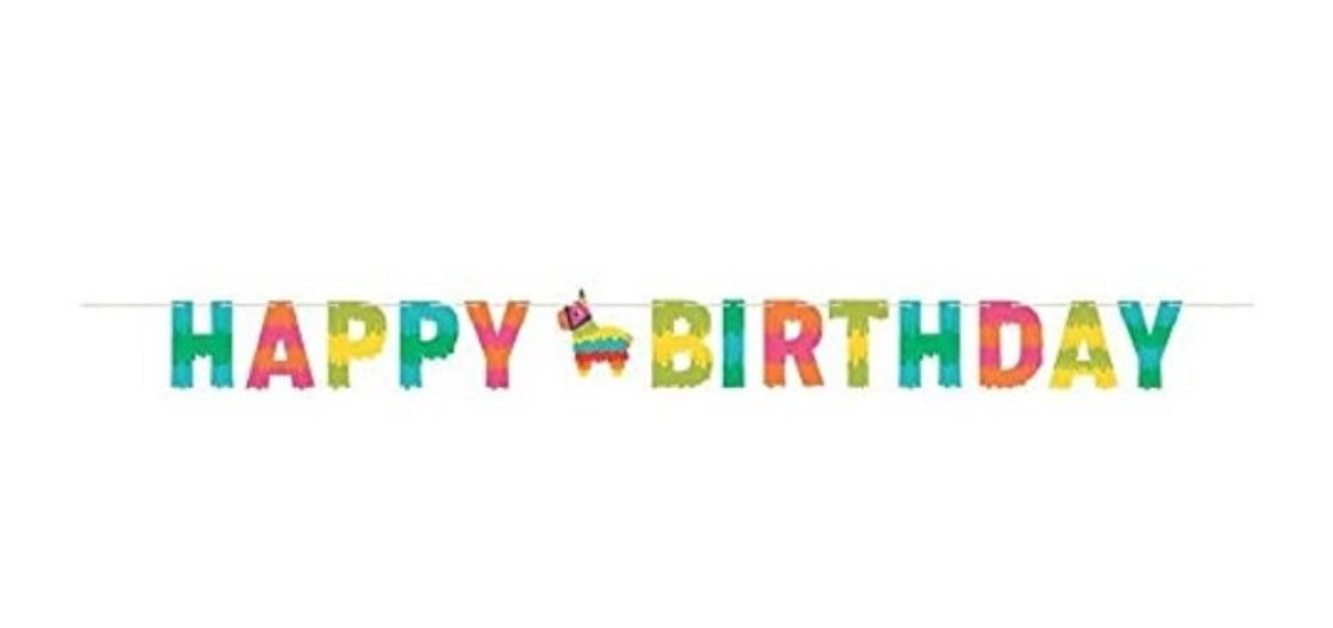 Creative Converting BANNER FIESTA FUN-BDAY