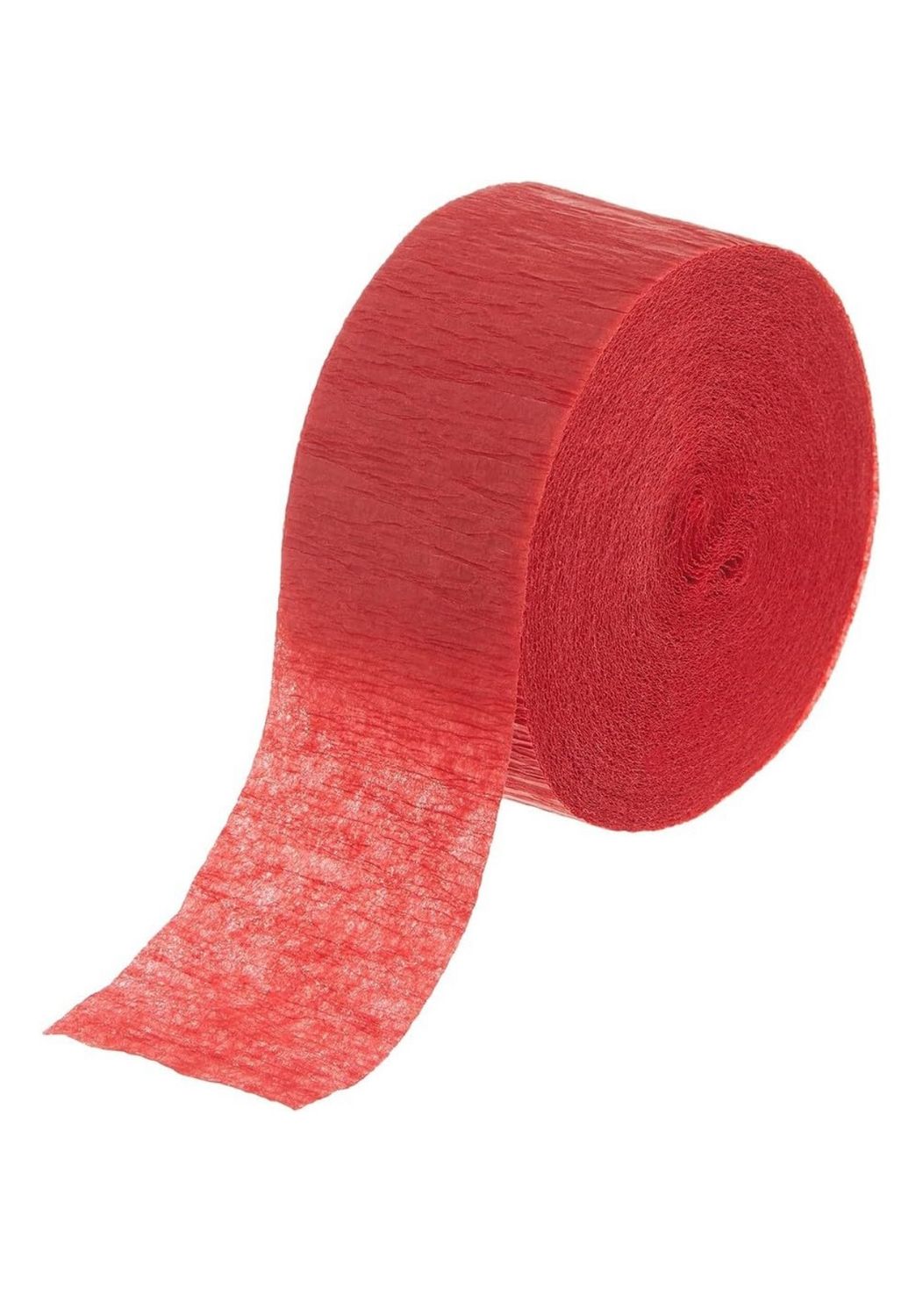 Creative Converting Touch of Color Crepe Paper Streamer Roll, 81-Feet, Classic Red