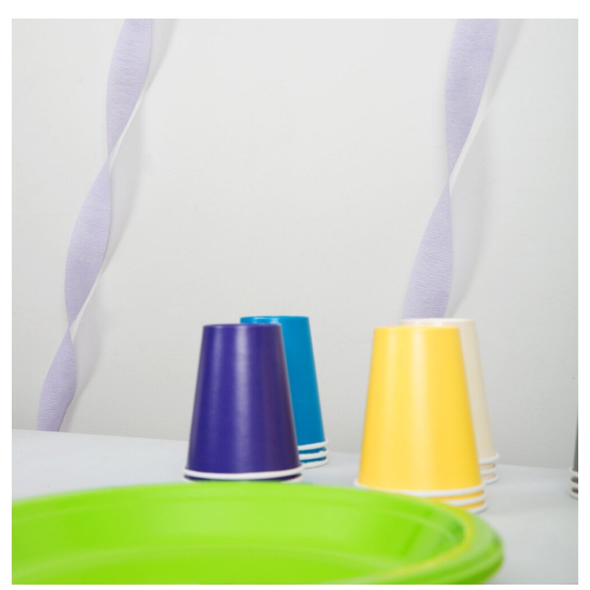 Luscious Lavender Purple Streamer Paper - 1