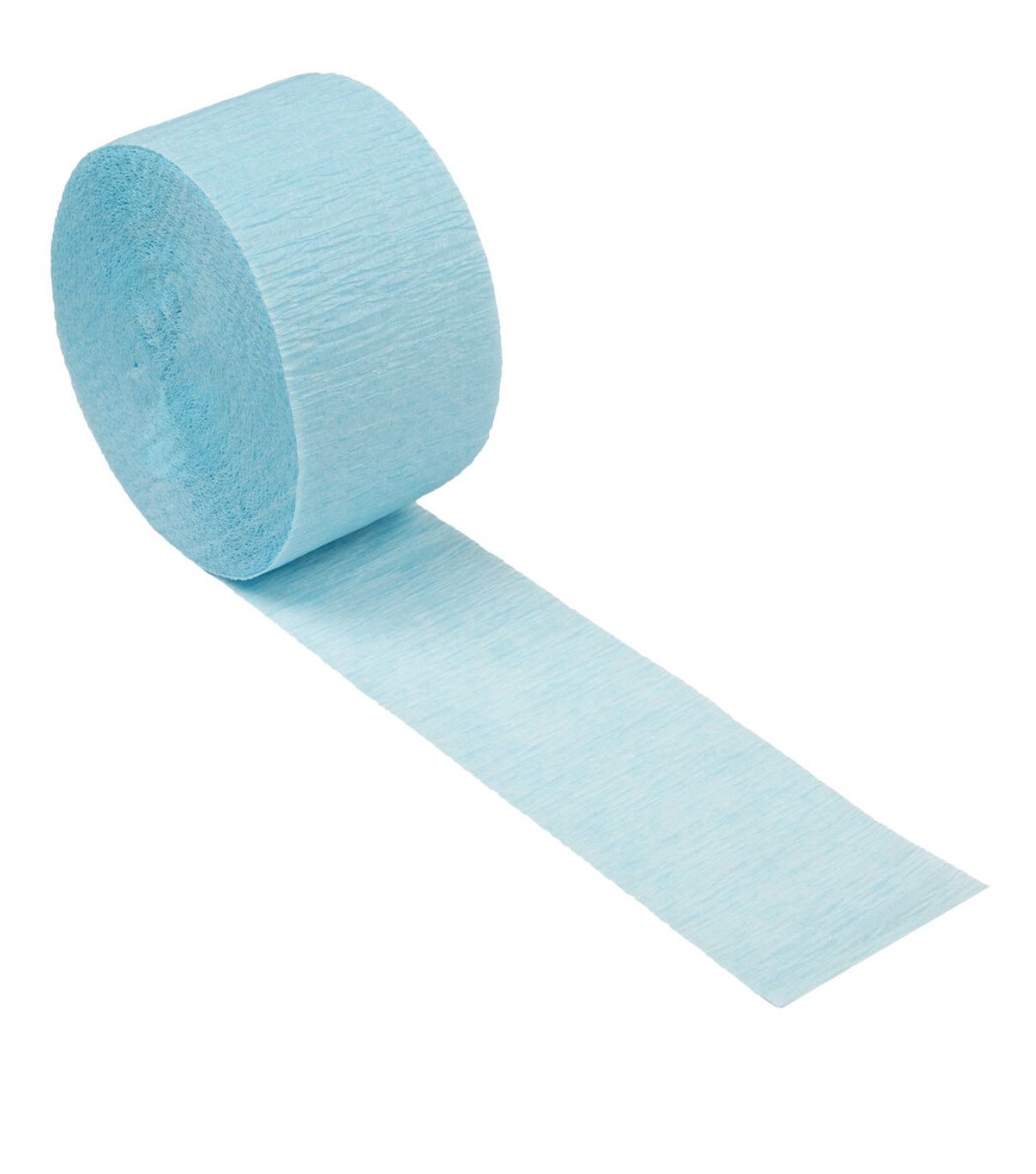 Pastel Blue Streamer Paper - 1