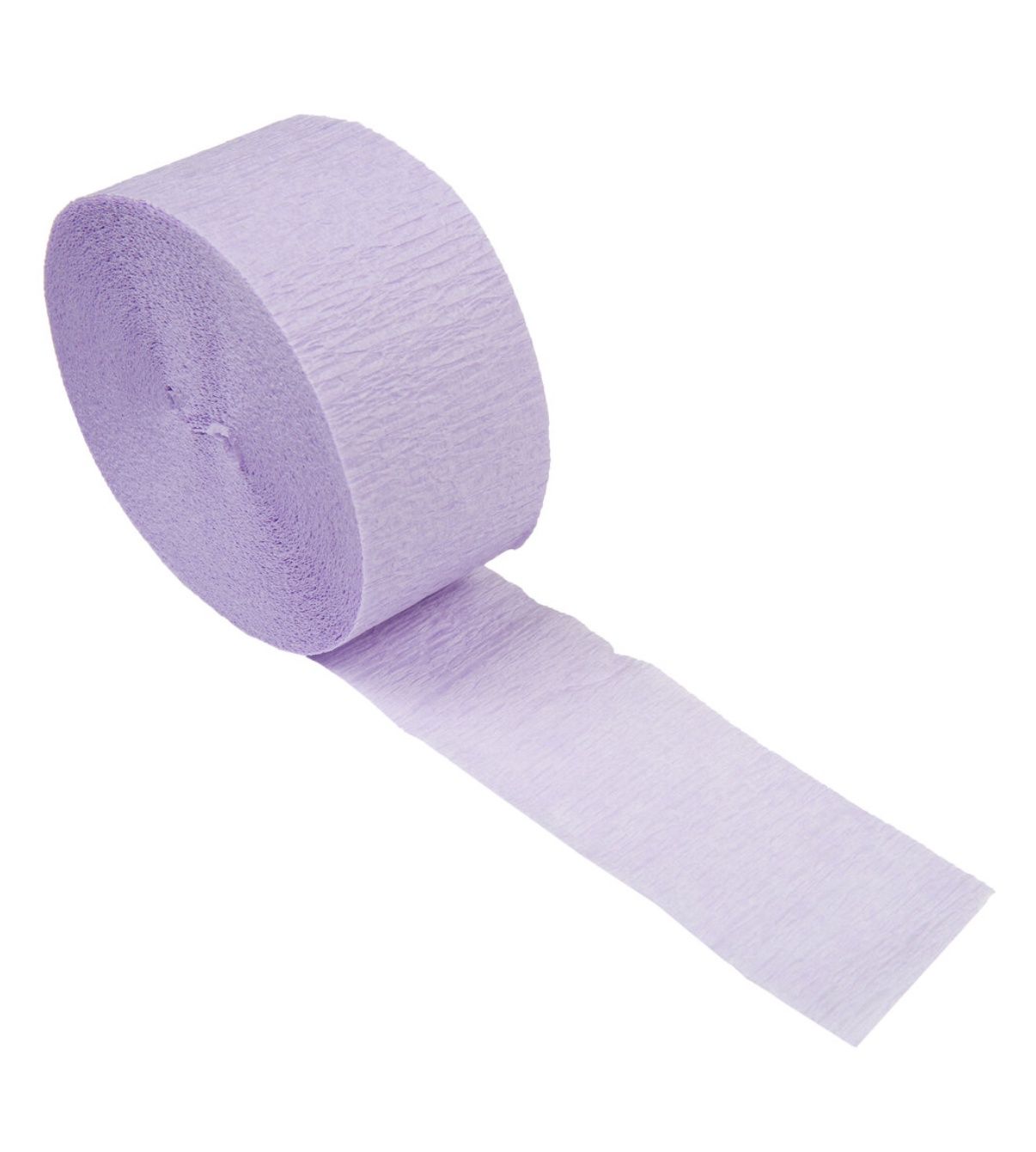Luscious Lavender Purple Streamer Paper - 1