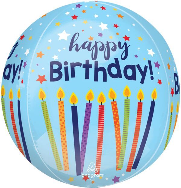 16&quot; Satin Happy Birthday Celebrate