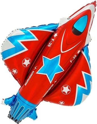 35&quot; Fighter Jet Plane Balloon