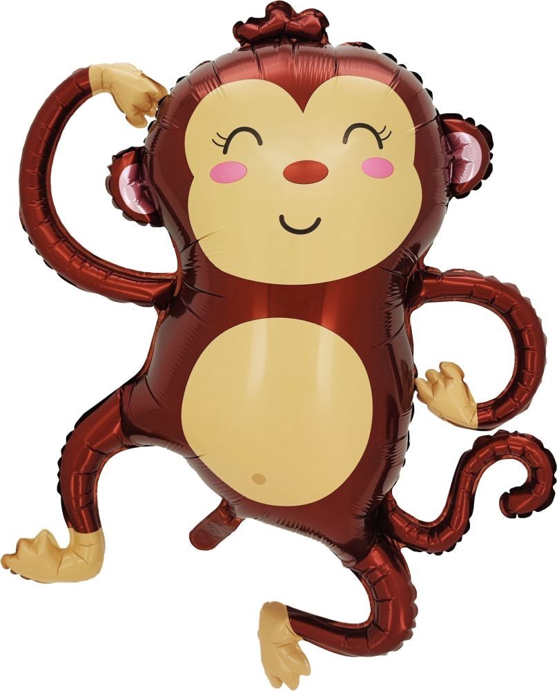 28&quot; Jungle Monkey Balloon