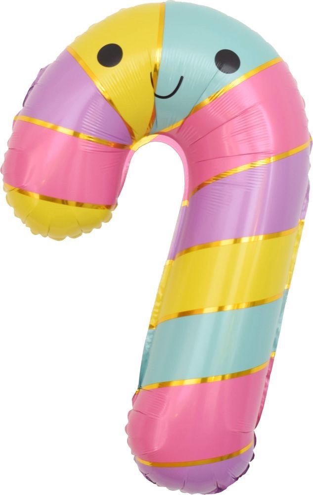 29&quot; Colorful Cute Candy Cane Balloon
