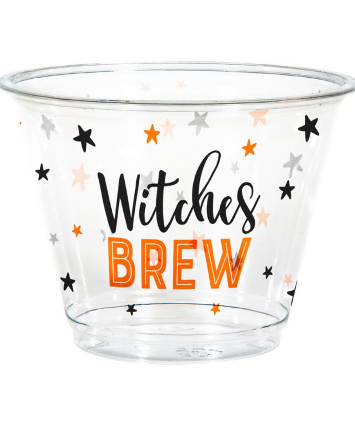 Witches Brew - Clear 9oz Tumbler 8 Ct