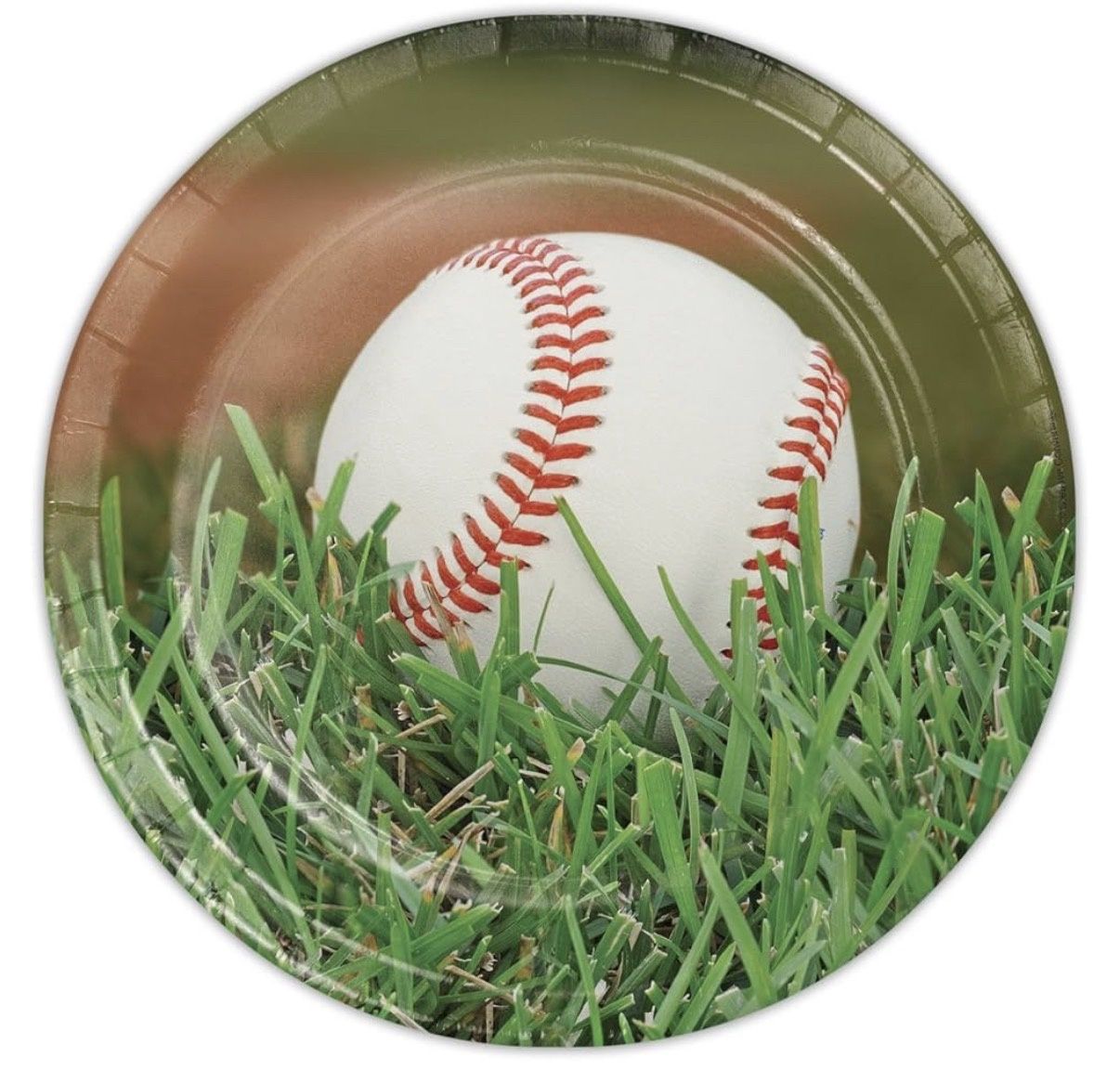 Baseball Fanatic 9&quot; Lunch/Dinner Plates (8 ct)
