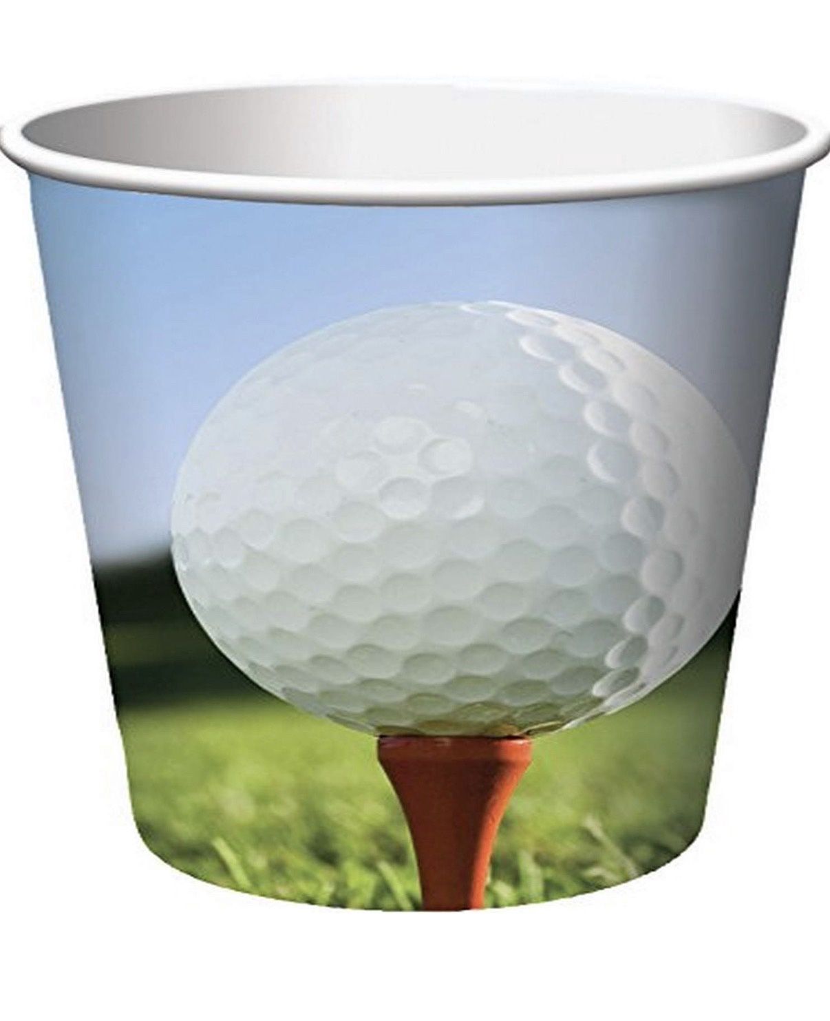 Creative Converting 377965 Golf Disposable Paper Cups, 9 oz, 8 pcs