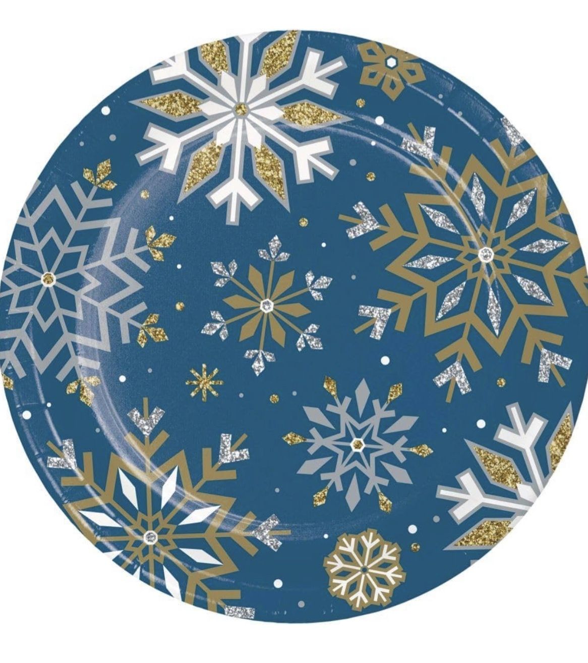 Hoffmaster Whimsical Winter 9-inch Paper Plates 8 Per Pack