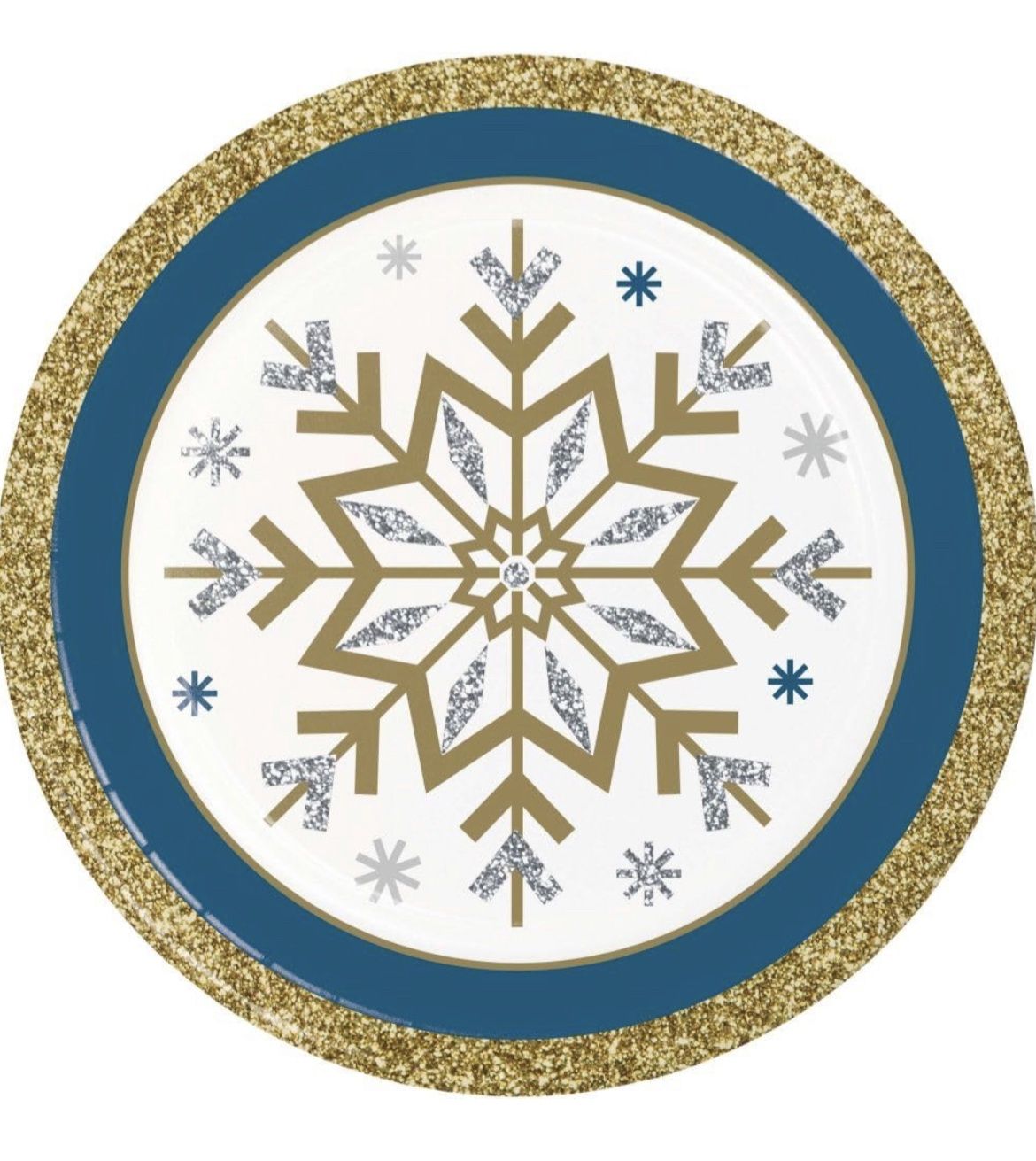Hoffmaster Whimsical Winter 7-inch Paper Plates 8 Per Pack