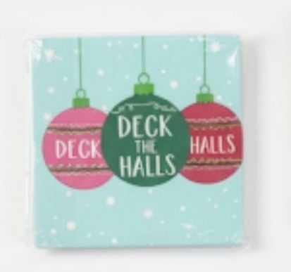Deck the Halls Dessert Napkin 16ct 