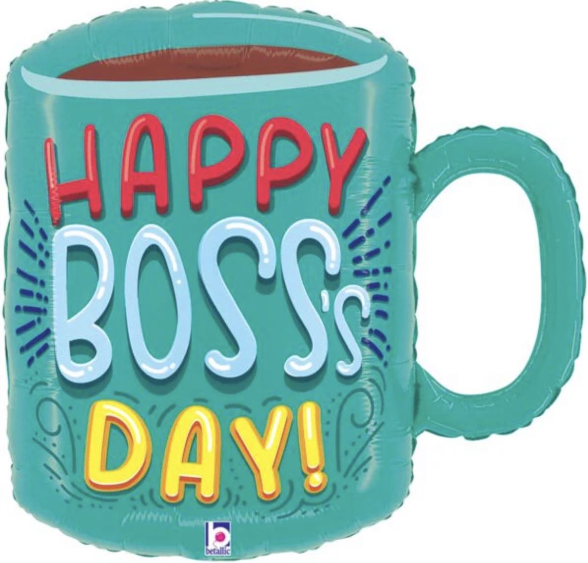 Boss&#39;s Day Coffee Mug 22″ Balloon