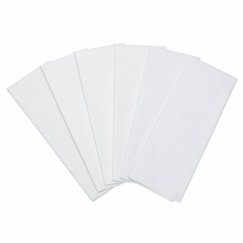 10 WHITE TISSUE SHEETS