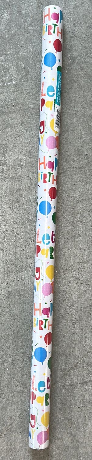 CLRFL BLN LT PRTY GFTWRP 30X5&#39;