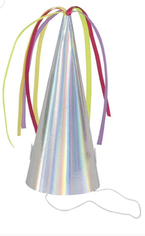 8CT UNICORN HORN PARTY HAT