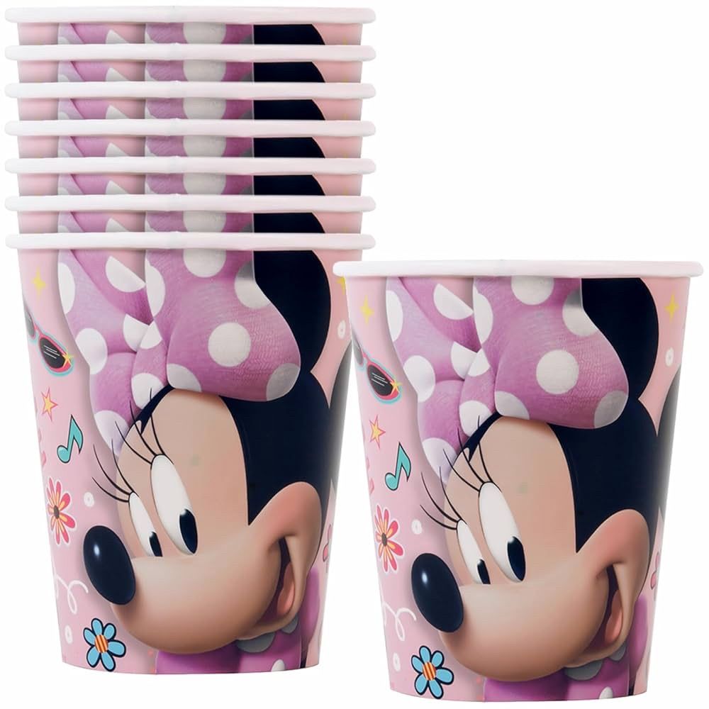 8ct MINNIE MOUSE 9OZ PAPER CUPS
