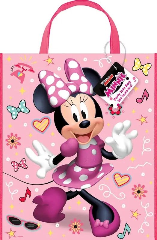 MINNIE MOUSE TOTE BAG 13X11