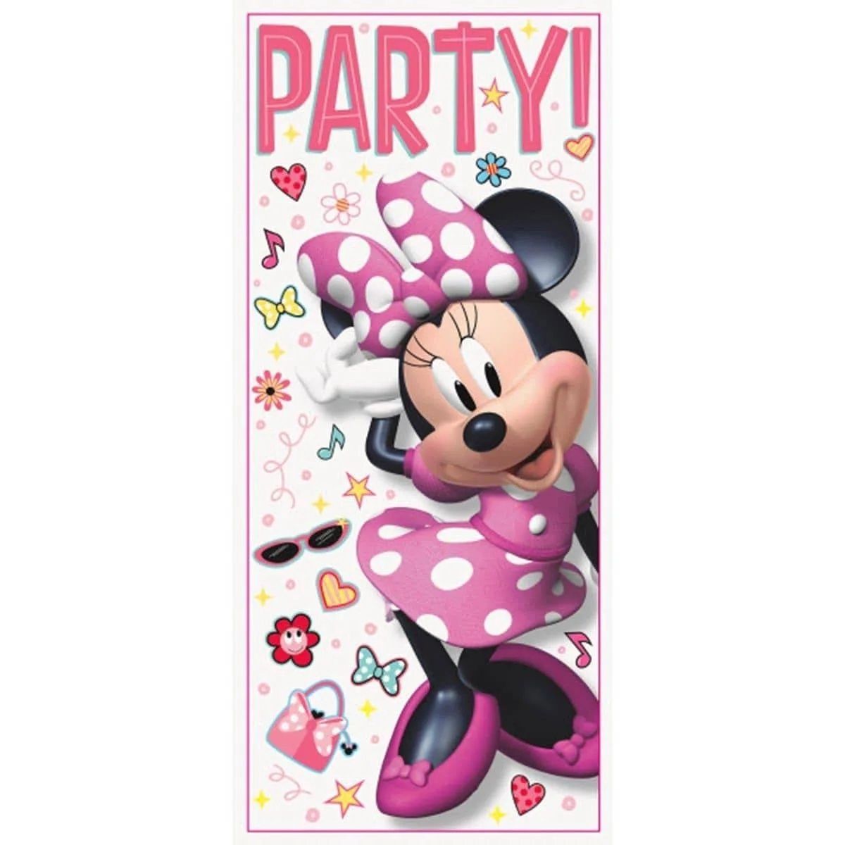 MINNIE MOUSE DOOR POSTER 27X60