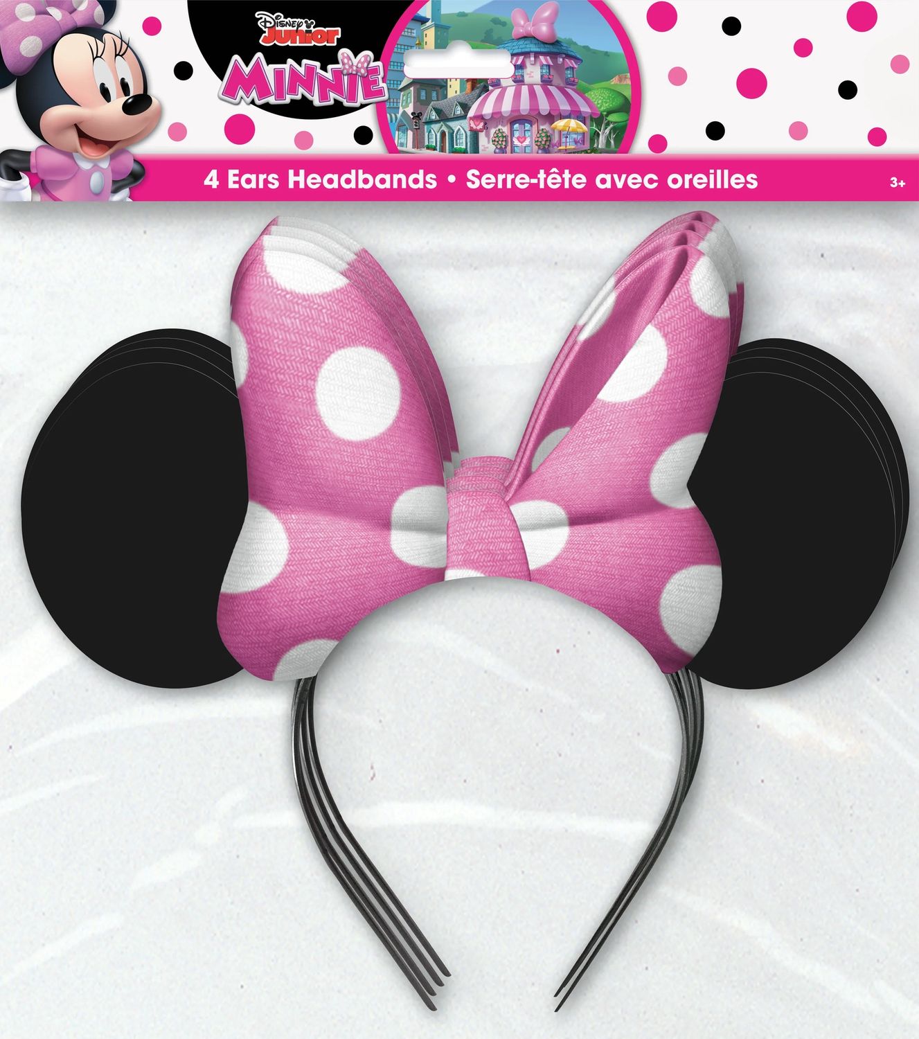 4ct  MINNIE MOUSE PAPER EARS