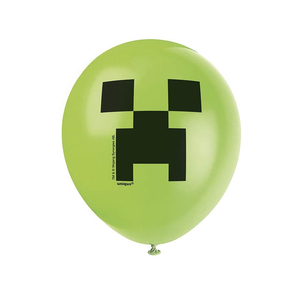8ct 12" Minecraft Balloons