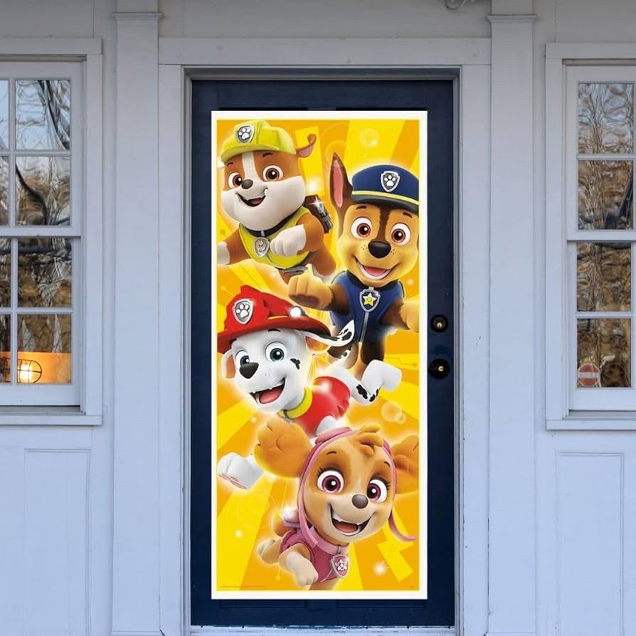 PAW PATROL DOOR POSTER 27X60