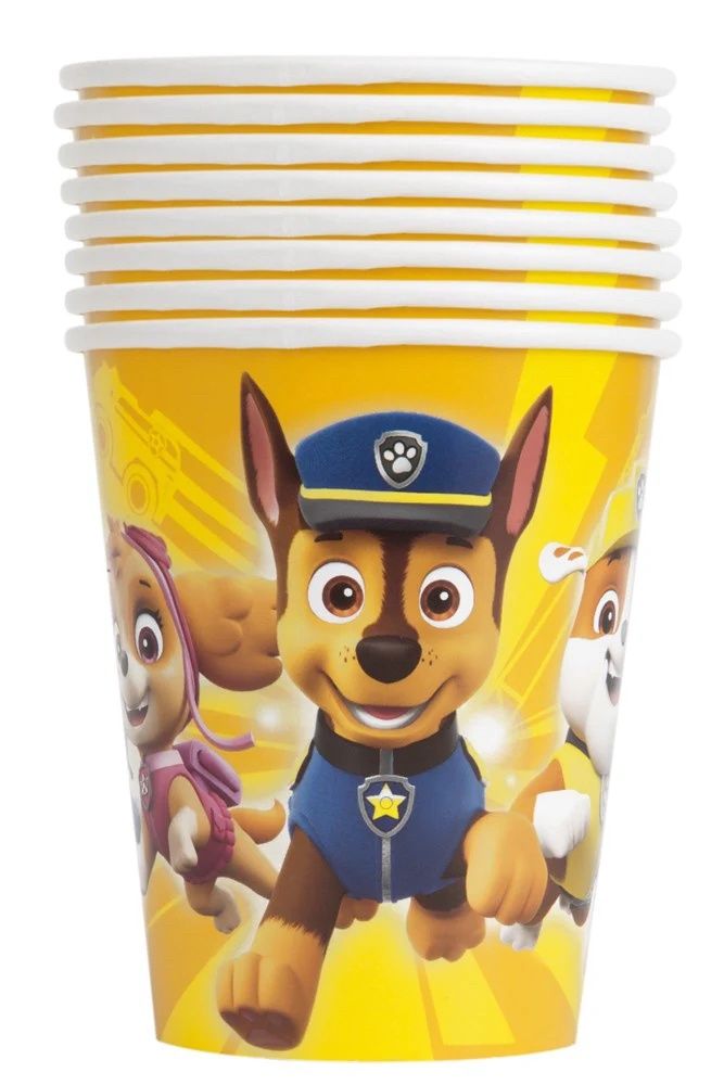 8ct Paw Patrol 9oz Cups