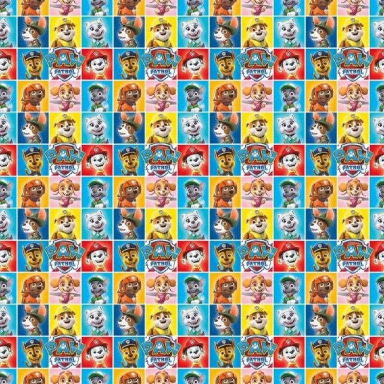 PAW PATROL GIFT WRAP ROLL 30"X5FT