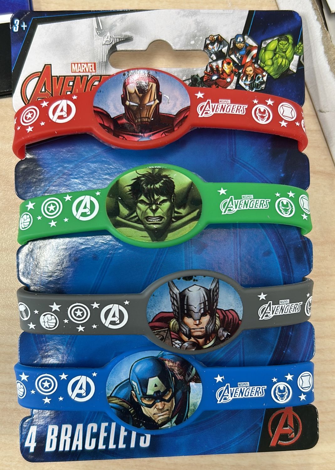 4ct AVENGERS STRETCH BRACELETS