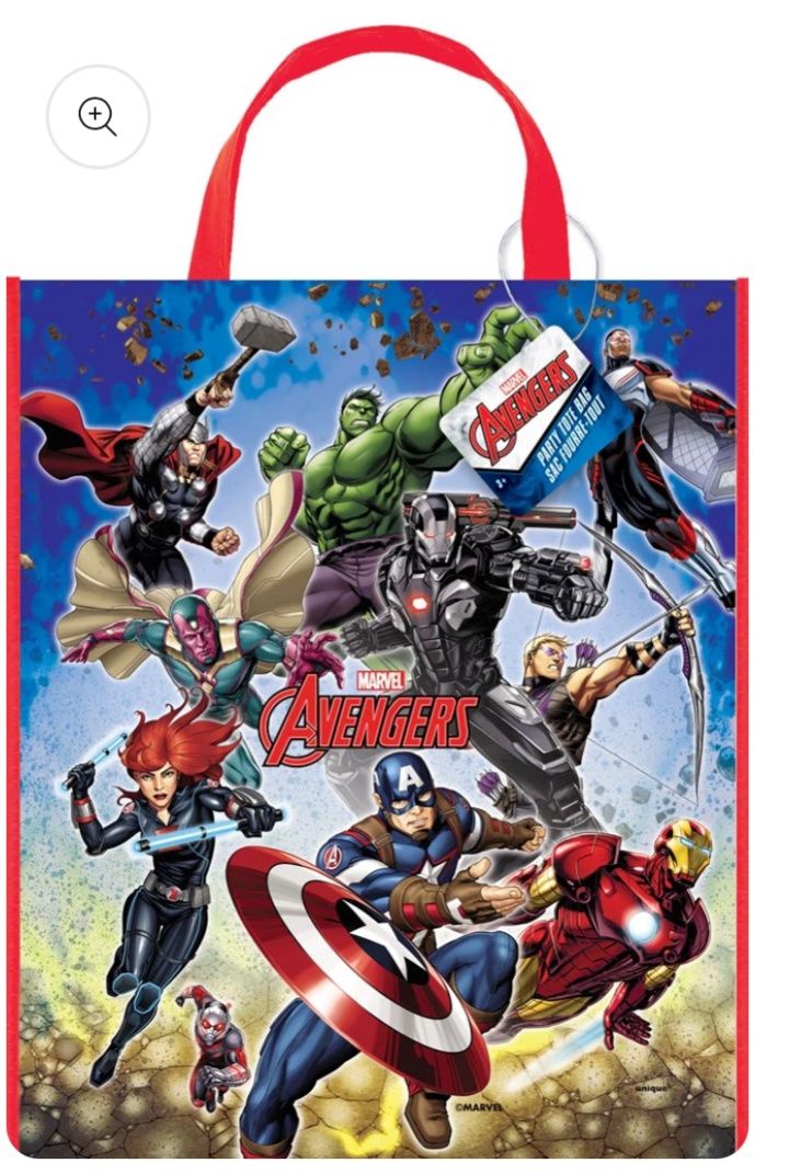 AVENGERS TOTE BAG 13X11