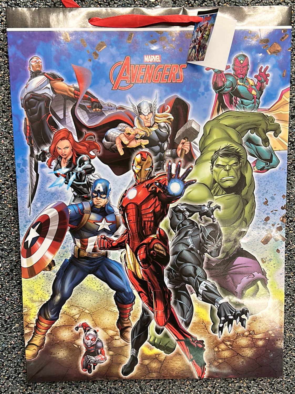 AVENGERS GIFT BAG -JUMBO 