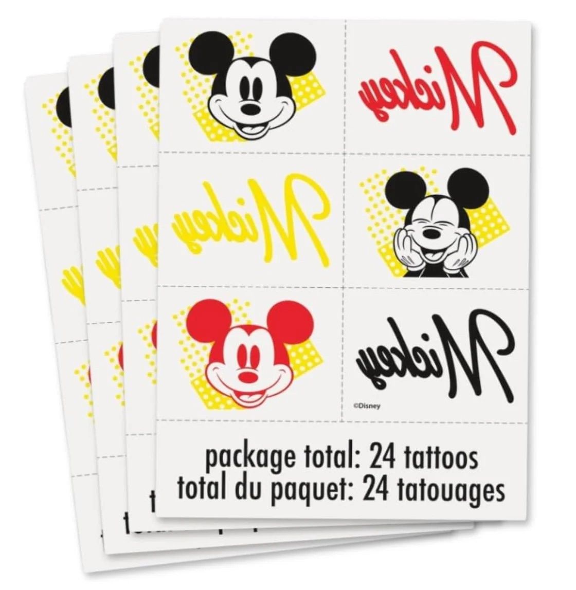 24 MICKEY MOUSE TATTOOS