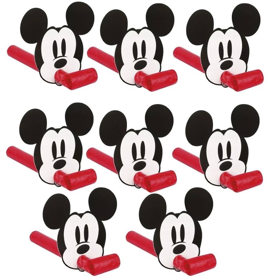 8ct MICKEY MOUSE BLOWOUTS