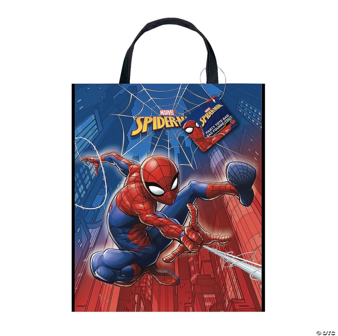SPIDERMAN TOTE BAG 13X11