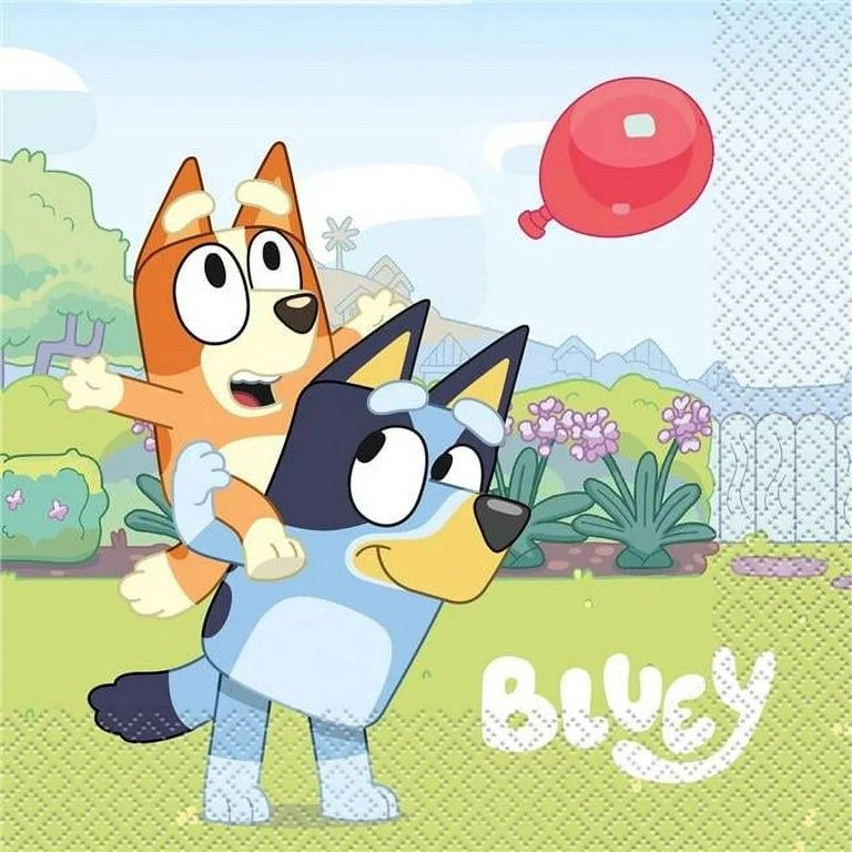 16ct Bluey Lunch Napkins