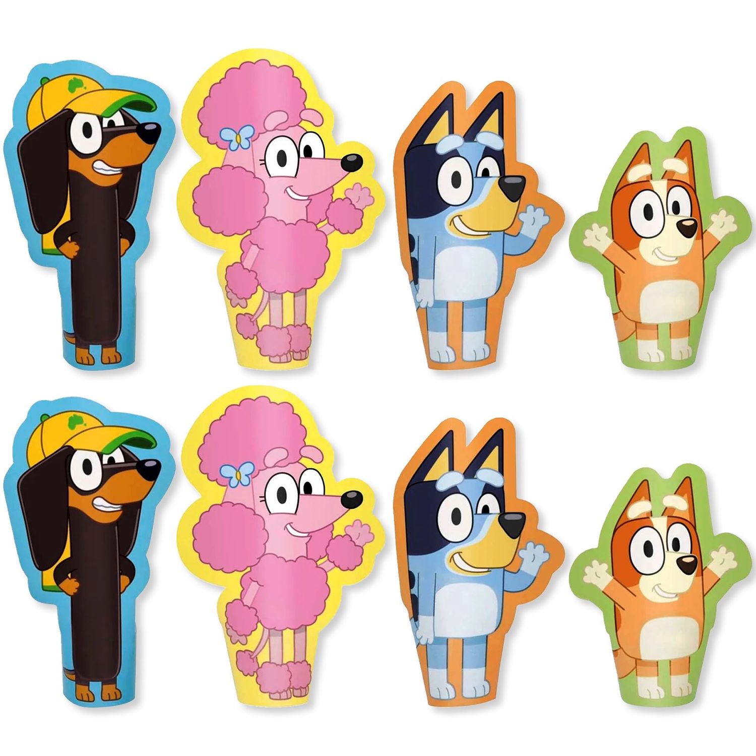 8ct Bluey Finger Puppets