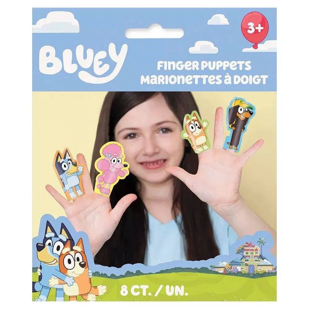 8ct Bluey Finger Puppets