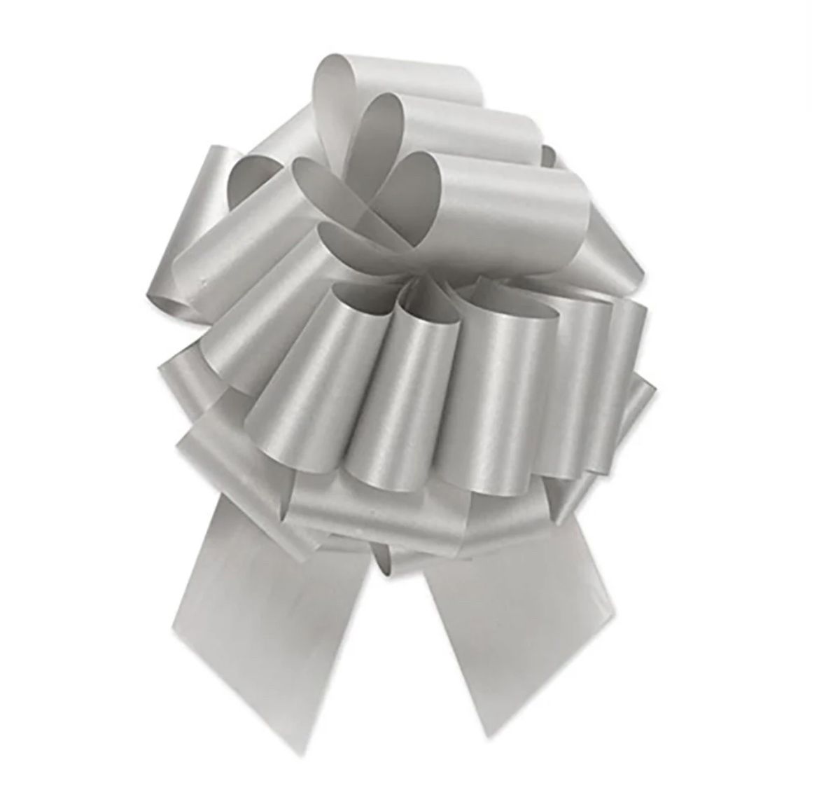 Pull Bow - Silver 5 inches