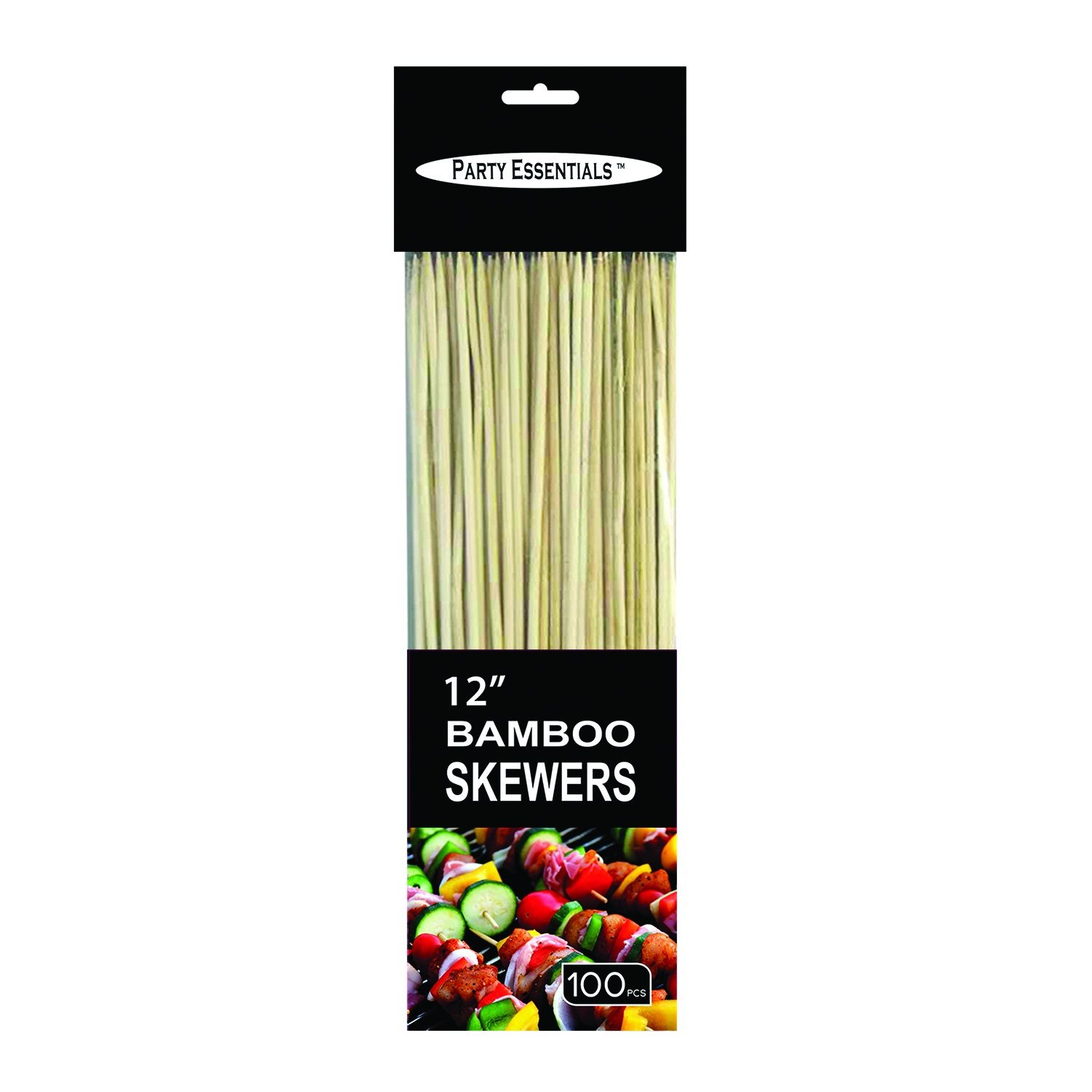 100ct 12” Bamboo Skewers 