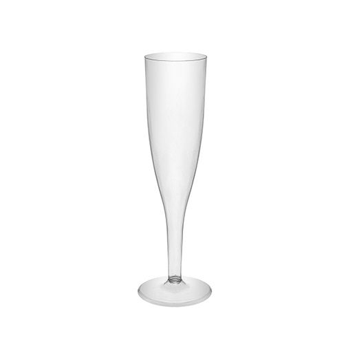 10ct 5oz Clear Champagne Flutes 