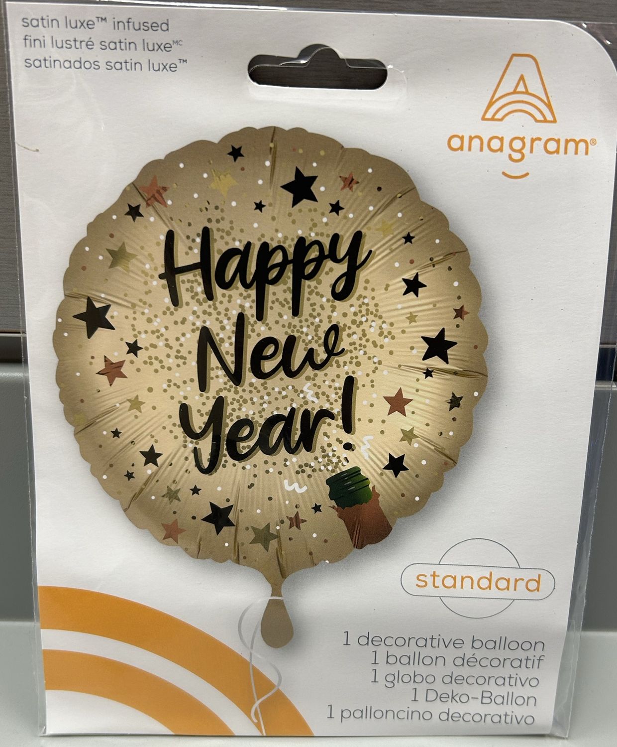 18” Happy New Year Balloon