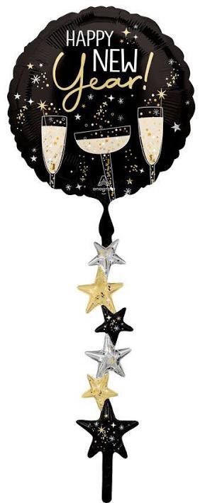 Happy New Year Bubbly Airwalker