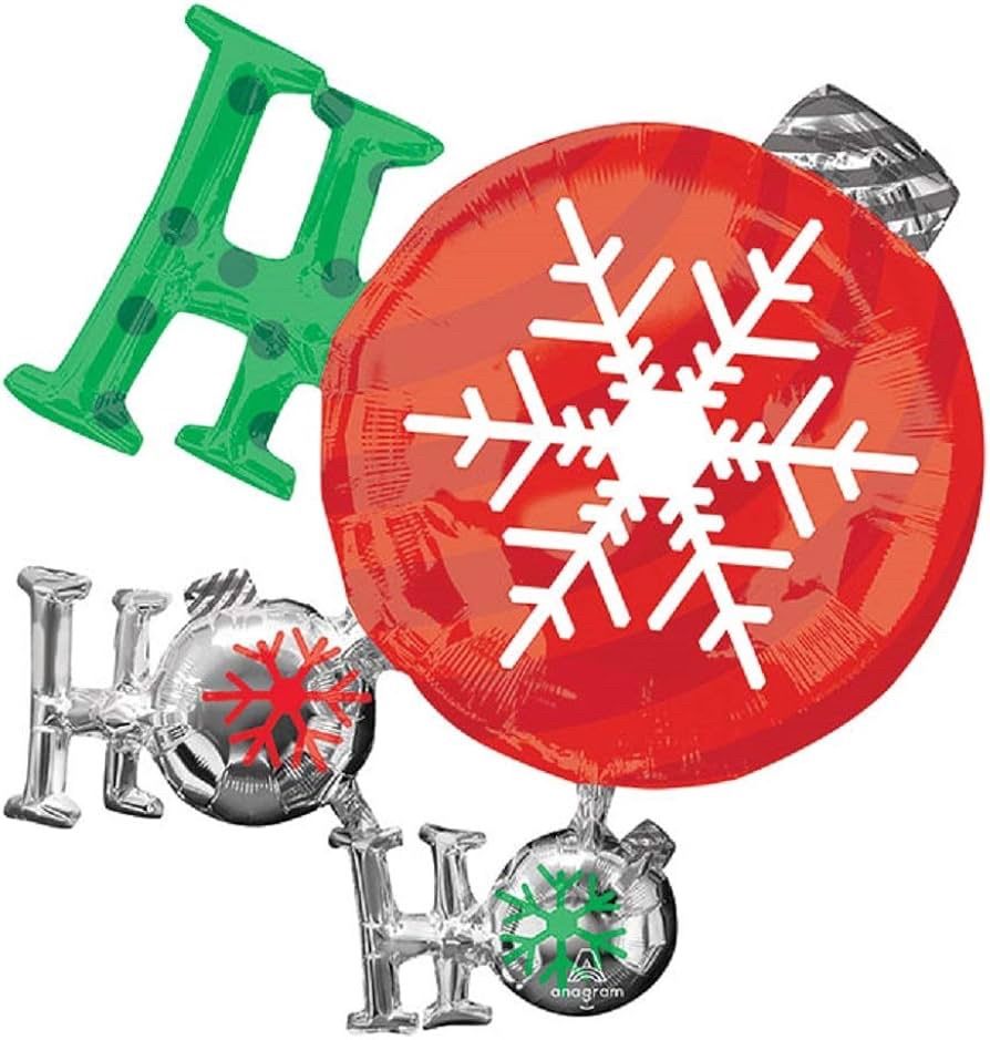 Ho Ho Ho Ornament Supershape Balloon