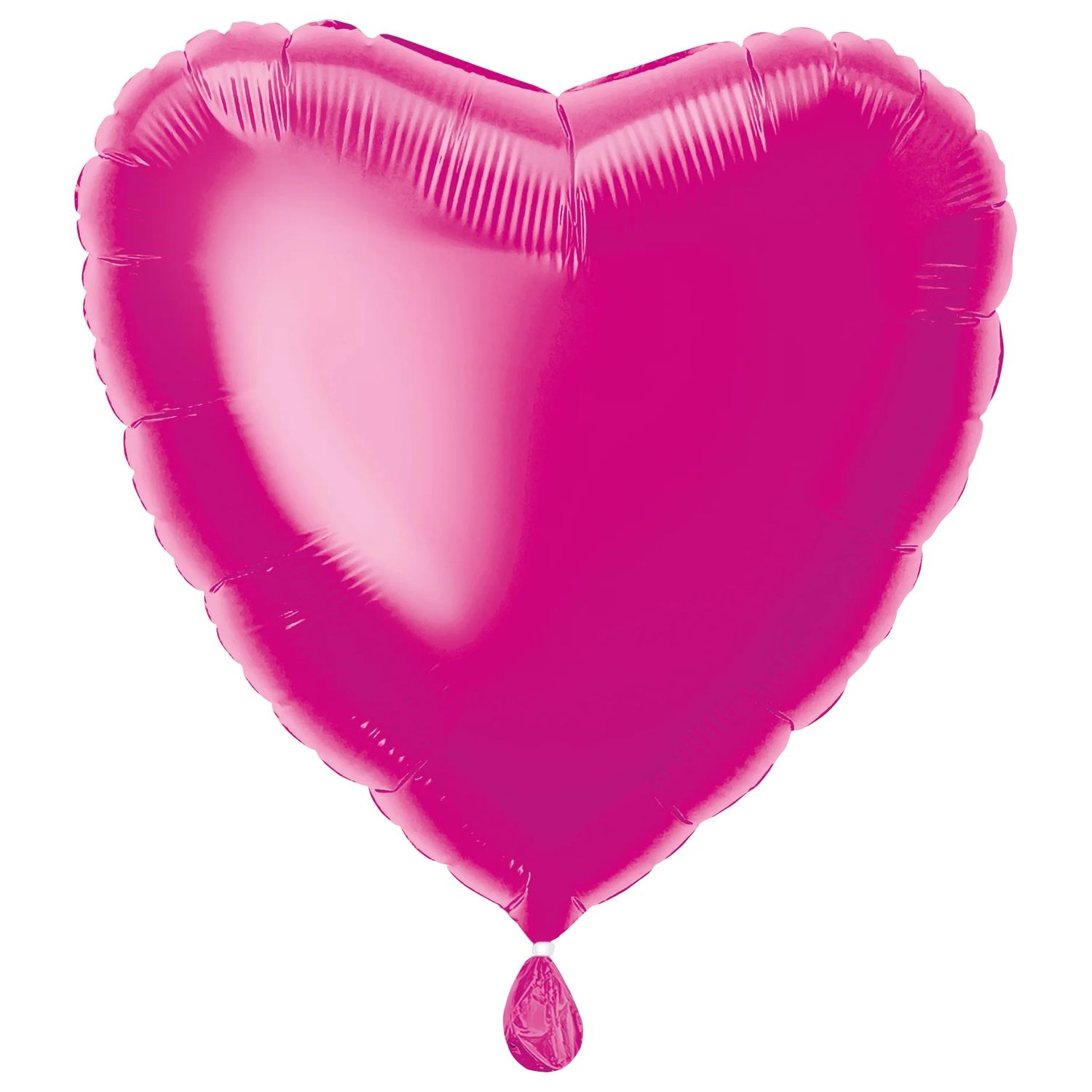 Hot Pink Heart Foil Balloon