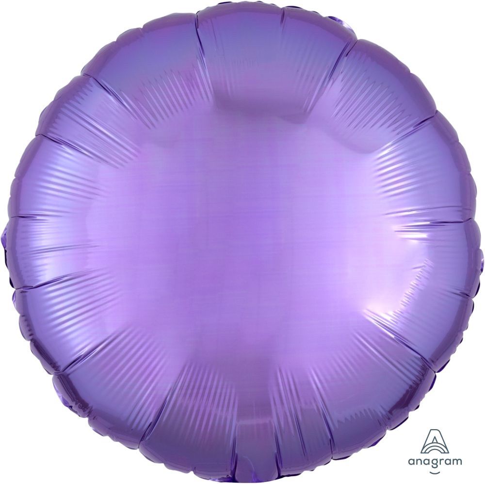Lavender Circle Foil Balloon