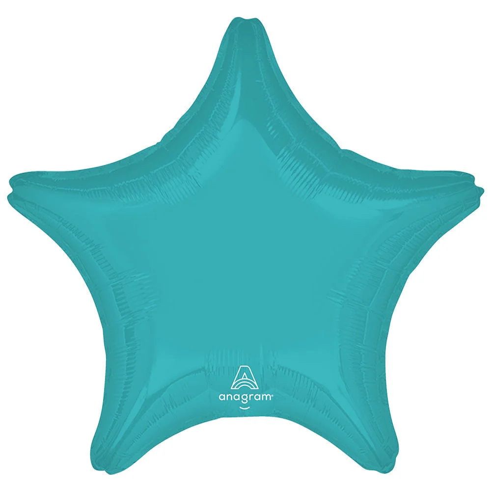 Vibrant Blue Mylar Star Balloon 16 in. 