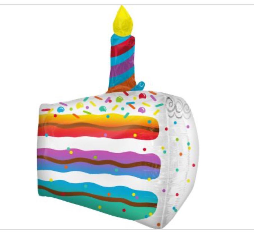 Ultrashape Foil Balloon Cake Stick
