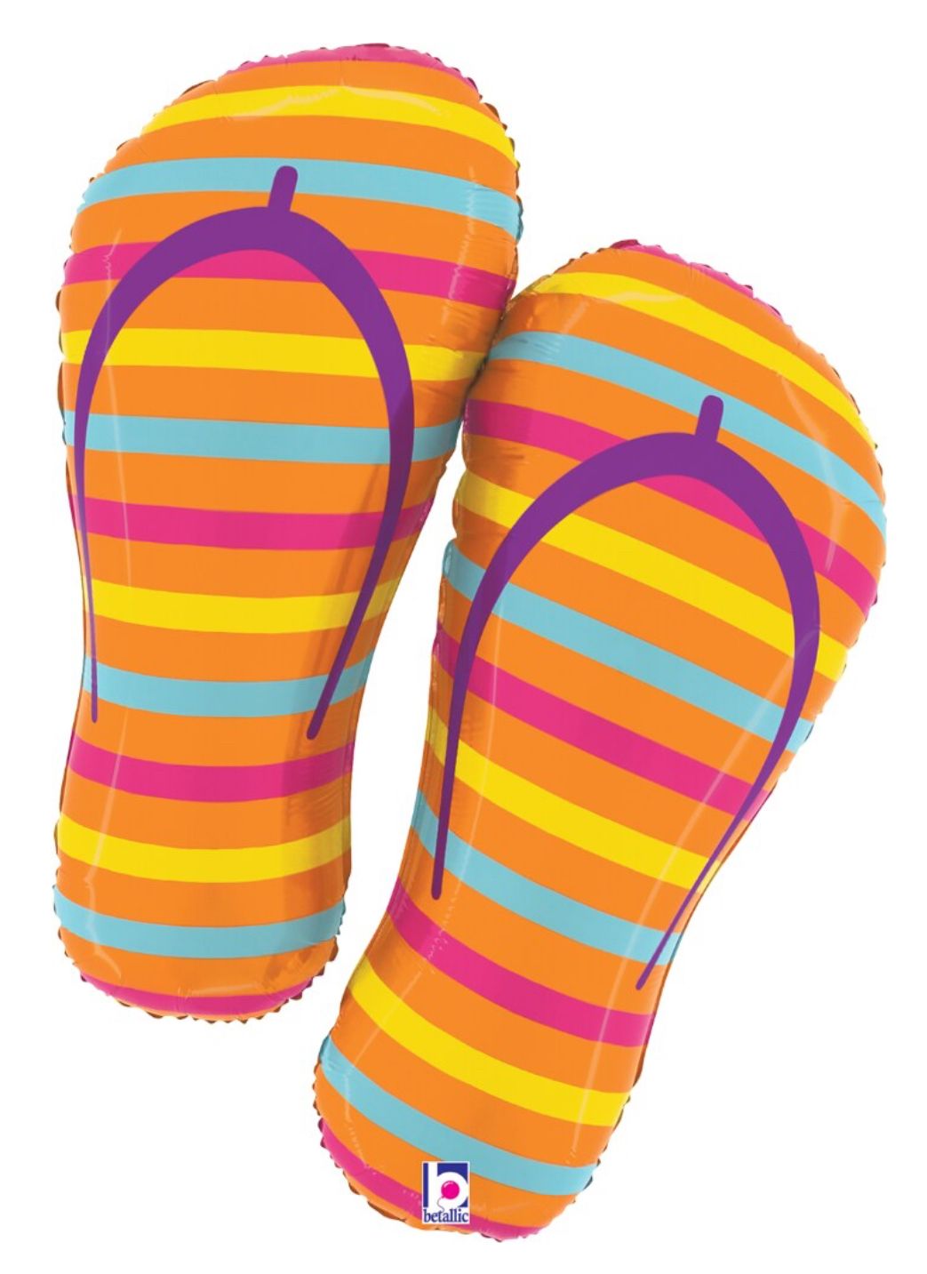 Summer Flip Flops Helium Filled Balloon