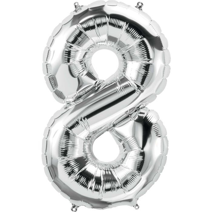 34" Silver #8