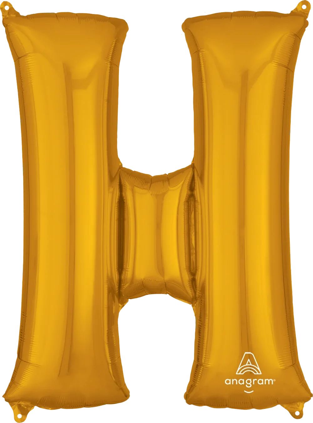 White Gold Letter H 34″ Balloon